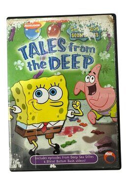 SpongeBob SquarePants Tales From The Deep DVD Nickelodeon 2003 Fullscreen